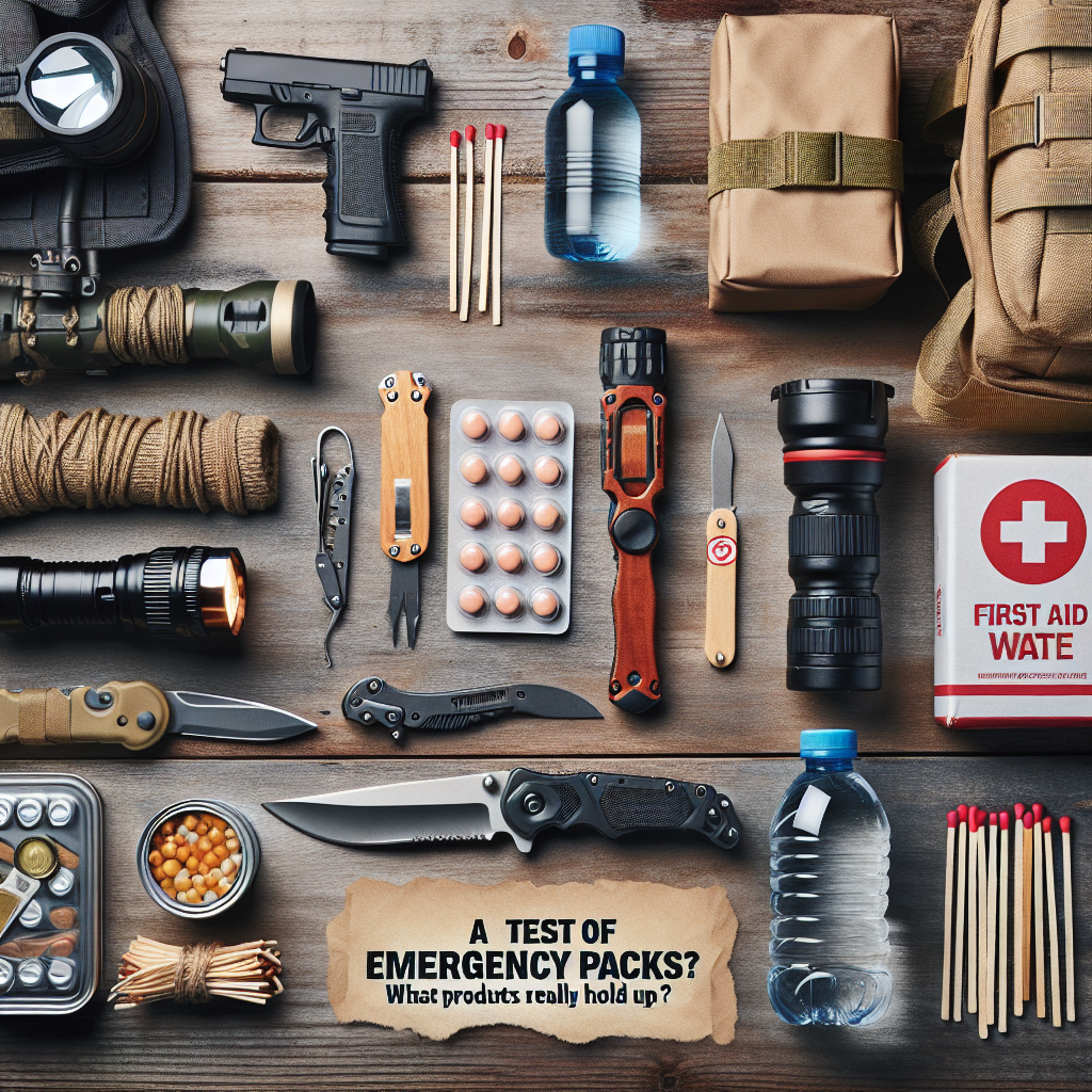 Test af nødpakker: Hvilke produkter holder i virkeligheden?